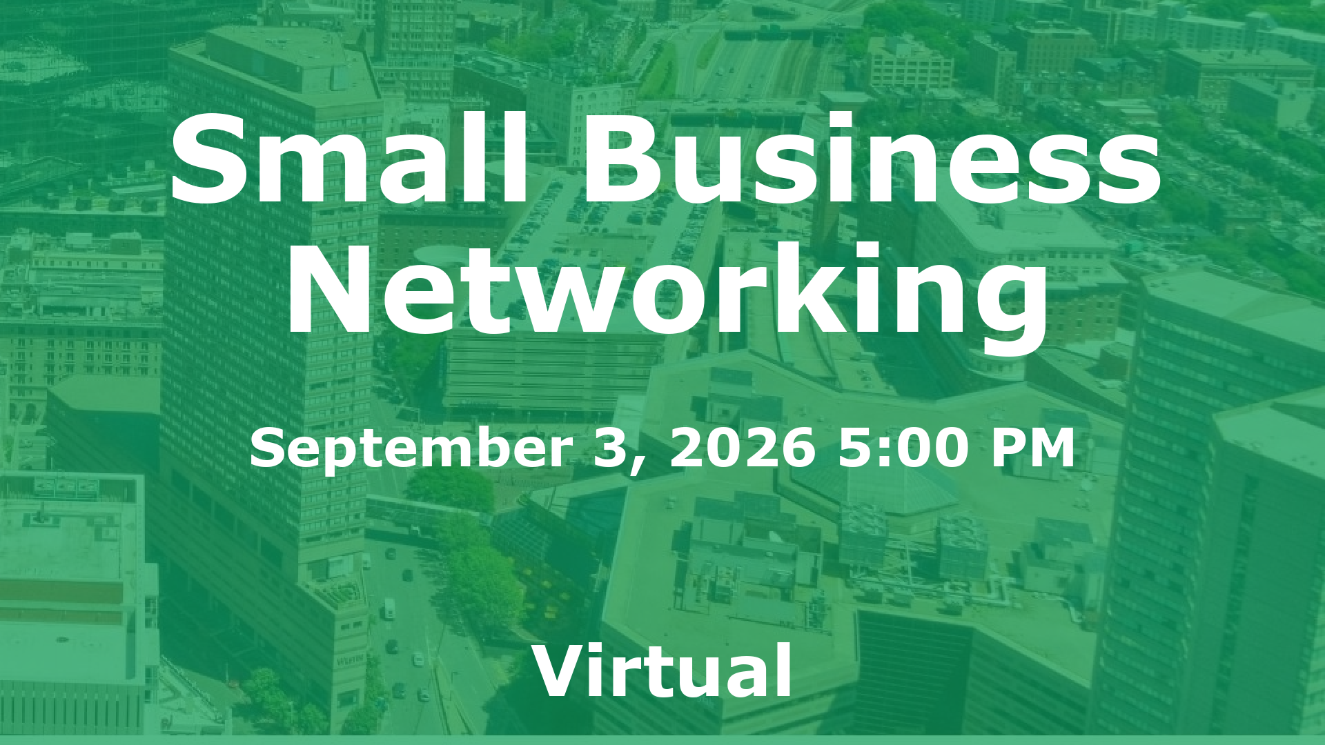 Small Business Networking event image